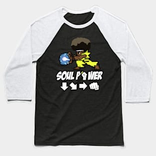 Soul Power Baseball T-Shirt